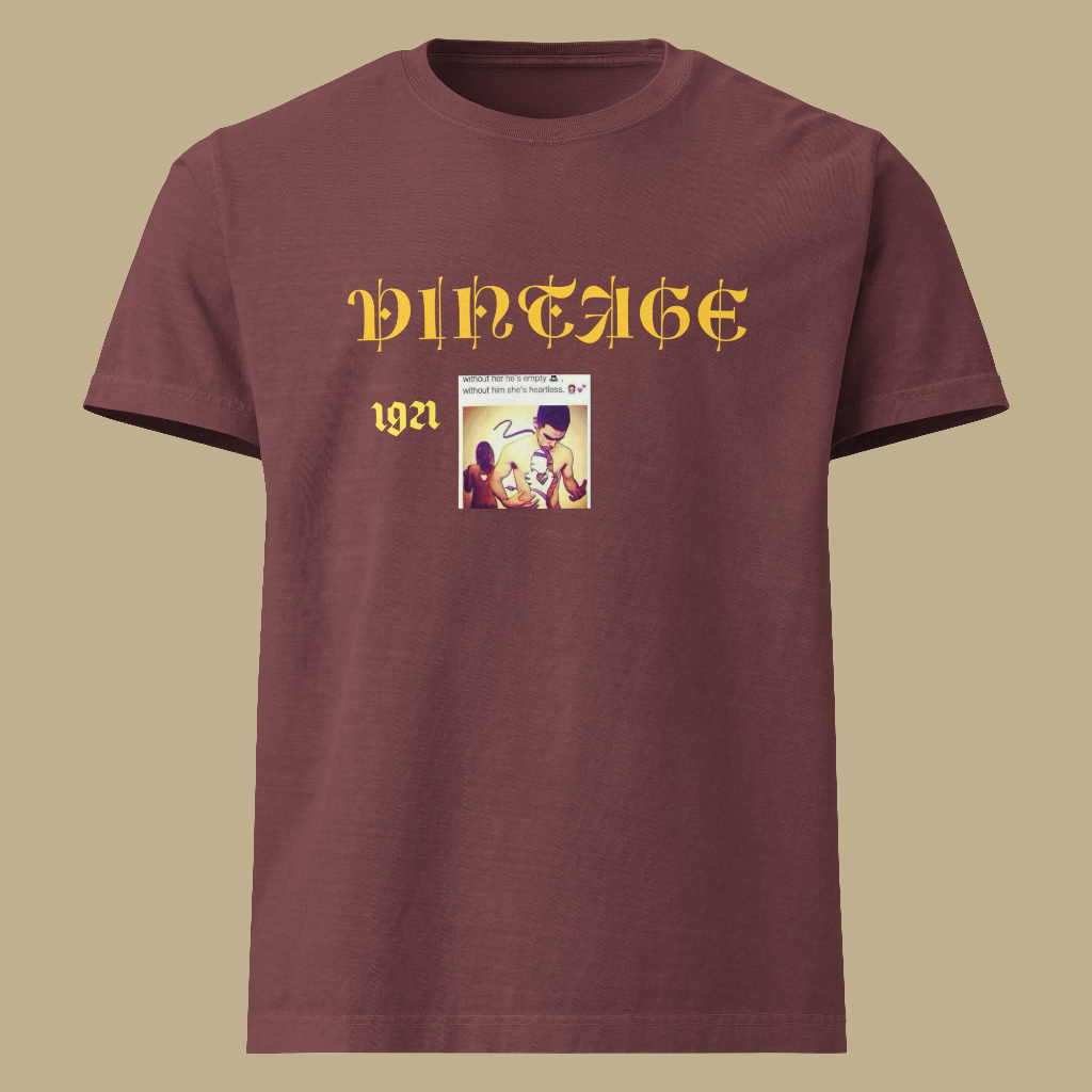 Unisex oversized VV t-shirt