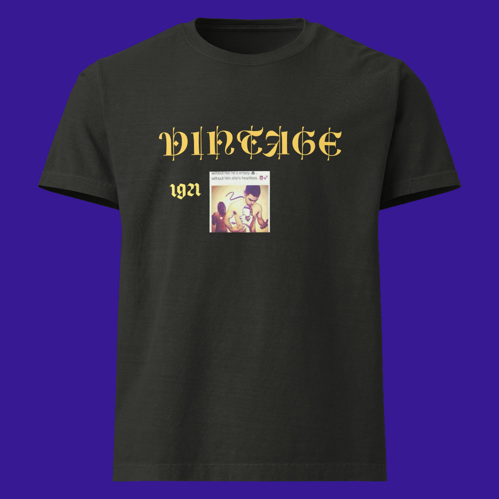 Unisex oversized VV t-shirt